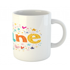 Baby Girl Name Mug