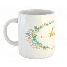 Retro Flourishing Nature Mug