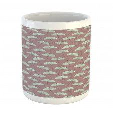 Ginkgo Leaves Retro Mug