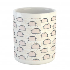 Doodle Antarctica Birds Mug