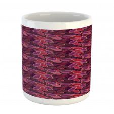 Abstract Leaves Foliage Mug