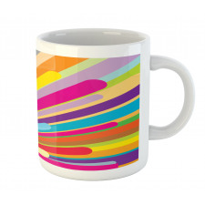 Burst of Lines Mug