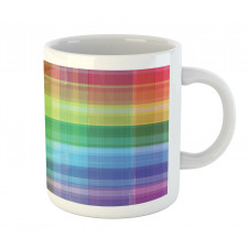 Retro Plaid Mug