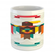 Folk Totem Eagle Mug