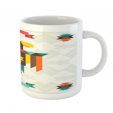 Folk Totem Eagle Mug