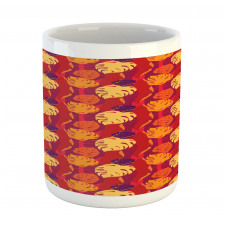 Hawaii Foliage Silhouettes Mug