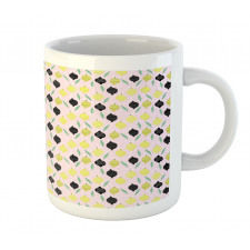 Crocked Line Lemons Mug