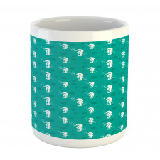 Ocean Sea Life Theme Mug