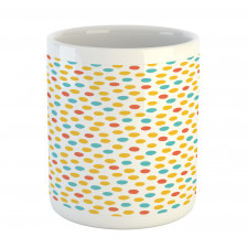 Colorful Dot Pattern Mug