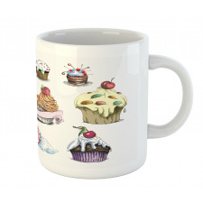 Yummy Cupcake Medley Mug