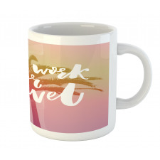 Summer Travel Palm Mug