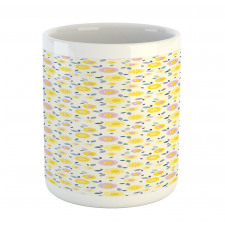 Pastel Summer Flowers Mug