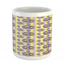 Graphic Wheel Pattern Mug