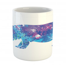 Colorful Silhouette Form Mug