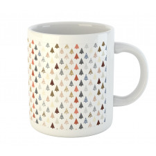 Fir Tree Motif Mug