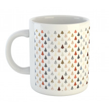 Fir Tree Motif Mug