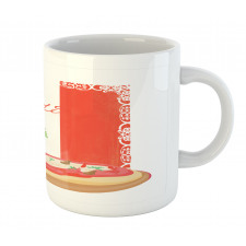 Italian Cuisine and Flag Mug