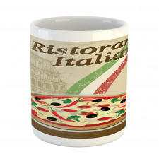 Italian Food Colloseum Mug