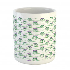 Botanical Print Plant Mug