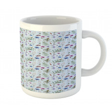 Spring Floral Motifs Mug