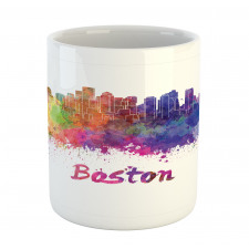 Ink Splattered Design Mug