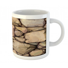 Cottage Stone Wall Mug