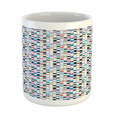 Colorful Shapes Pattern Mug