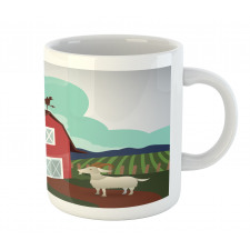 Rural Farmland Crop Bovine Mug