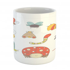 Nursery Doodle Bugs Mug