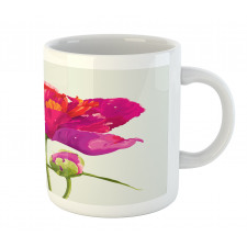 Flower and Vibrant Petals Mug