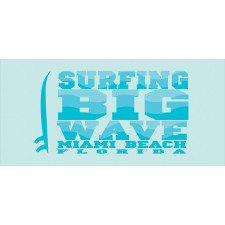 Surfing Big Wave Miami Mug