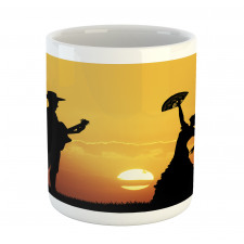 Flamenco Dancer Guitar Mug