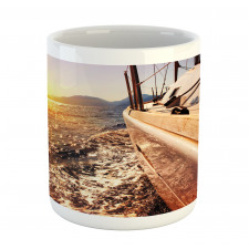 Mountains Lakeside Composition Mug