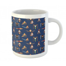 Cartoon Boys Working Mug