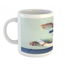 Anchor and Rope Motif Mug