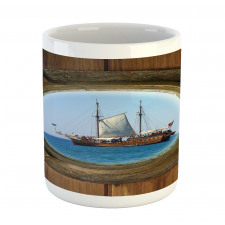 Ship Window with Cruise Mug