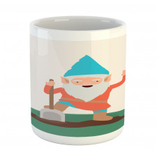 Funny Character in the Garden Mug