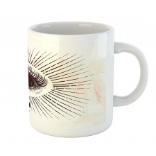 Motif with Tear and Stripes Mug