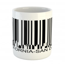 Barcode City Buildings Mug