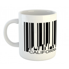 Barcode City Buildings Mug