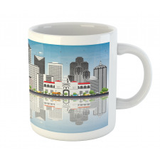 City Skyline Reflections Mug