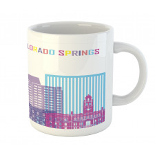 Colorful Urban City Sky Mug