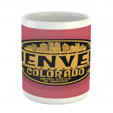 Denver Grunge Urban City Mug