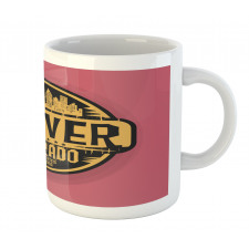 Denver Grunge Urban City Mug