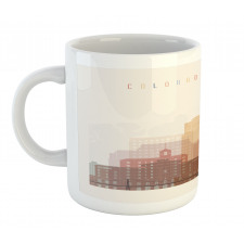 Colorado Springs Skyline Mug