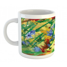 Watercolor Flower Field Mug