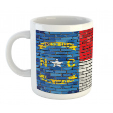 North Carolina Brick Wall Mug