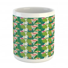 Banana Leaves Hawaii Mug