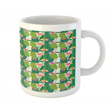 Banana Leaves Hawaii Mug