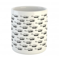 Doodle Retro Photo Devices Mug